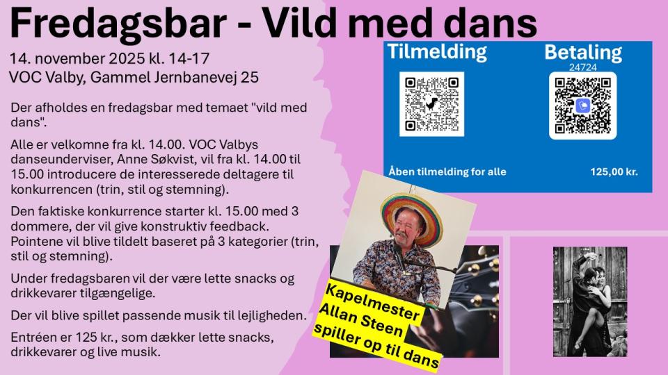 Fredagsbar 14. november 2025