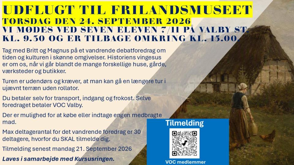 Udflugt til Frilandsmusset