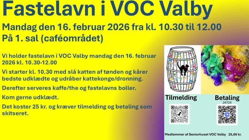 Fastelavnsarrangement 2026