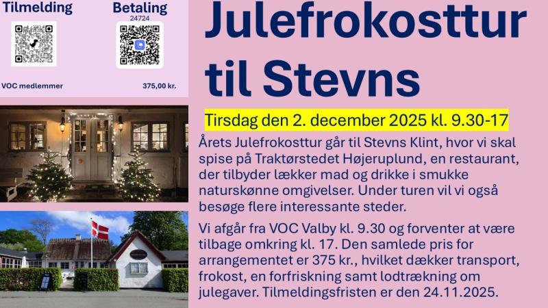 Julefrokosttur