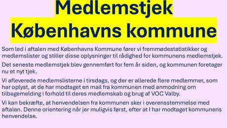 Medlemstjek