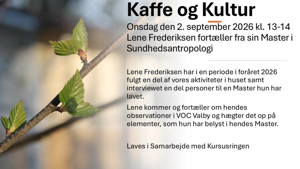 Kaffe og Kultur