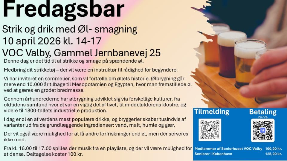 Fredagsbar 10. april 2026