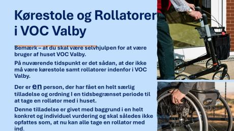 Husk kørestole og Rollatorer