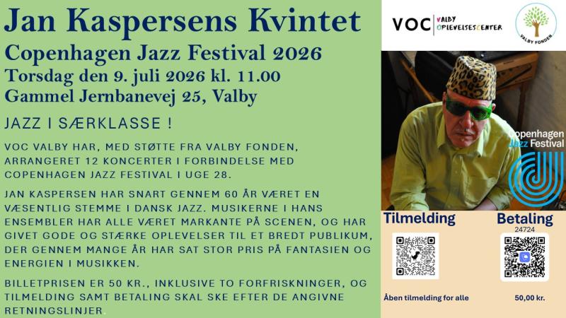 Jan Kaspersen Kvintet (CPHJF 2026)