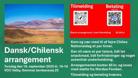 Dansk/Chilensk arrangement