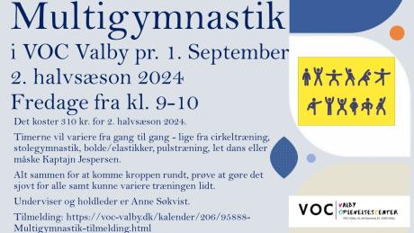 Multigymnastik tilmelding