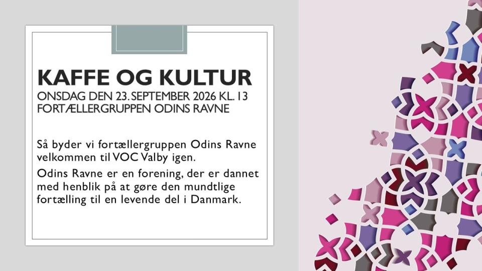 Kaffe og Kultur