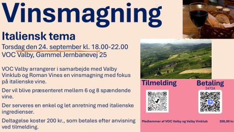 Valby Vin klub - Robert Larsen og VOC Roman Vines