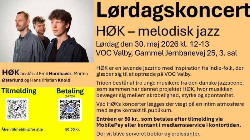 Lørdagskoncert - HØK