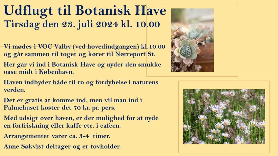 Tur til botanisk have