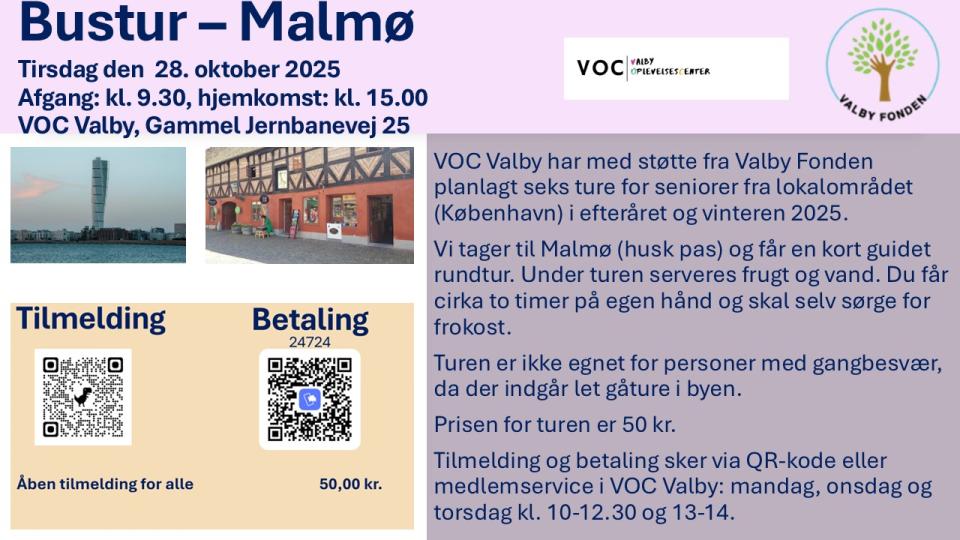 Bustur - Malmø