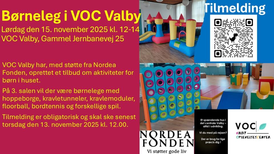 Børneleg i VOC Valby