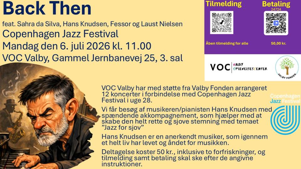 Back Then feat. Sahra da Silva, Hans Knudsen, Fessor og Laust Nielsen (CPHJF 2026)