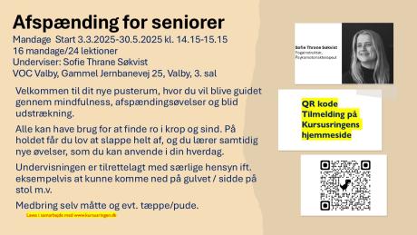KURSUSRINGEN - afspænding for seniorer