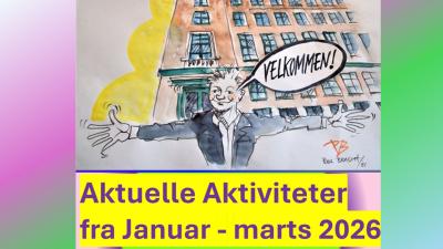 Aktuelle aktiviteter januar - marts 2026