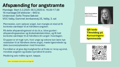 KURSUSRINGEN - Afspænding for angstramte
