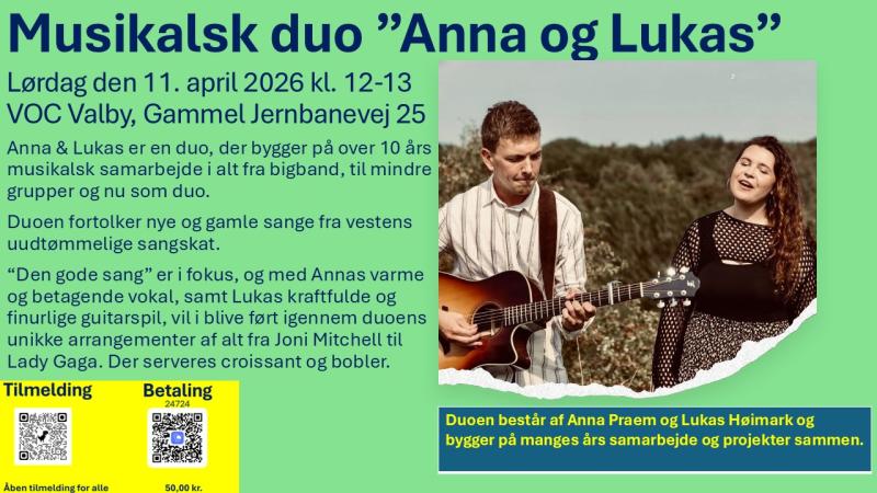 Musikalsk duo Anna & Lukas