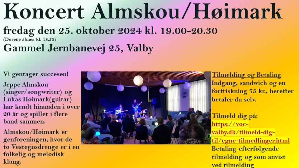 Koncert Almskou/Høimark